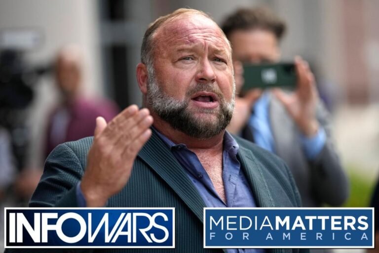 Media Matters and other left-wing groups consider buying InfoWars: report


